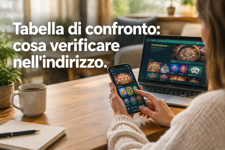Tabella di confronto: cosa verificare nell'indirizzo