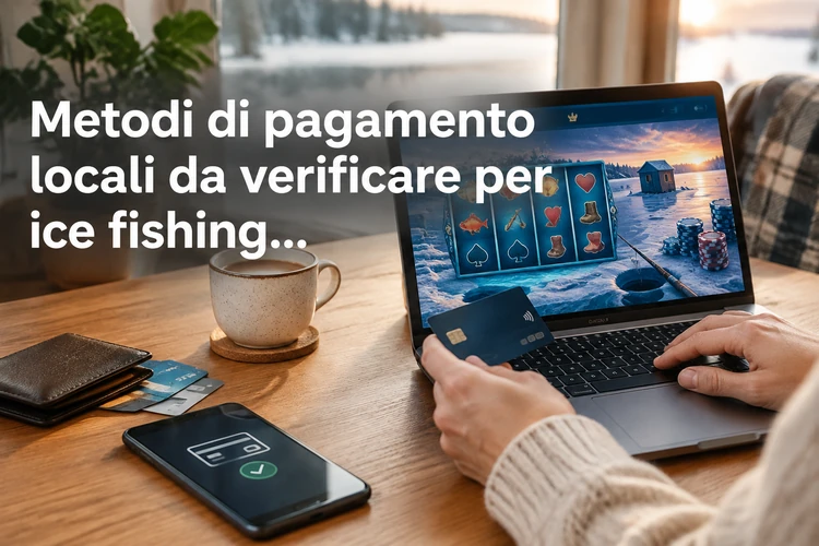 Metodi di pagamento locali da verificare per ice fishing casino