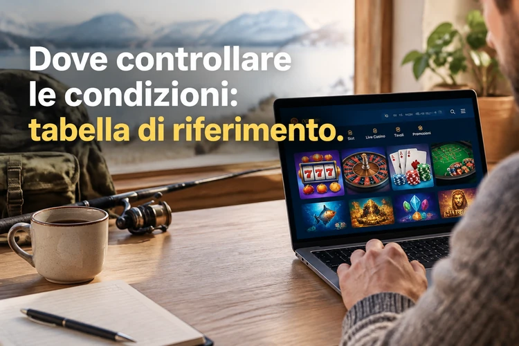 Dove controllare le condizioni: tabella di riferimento